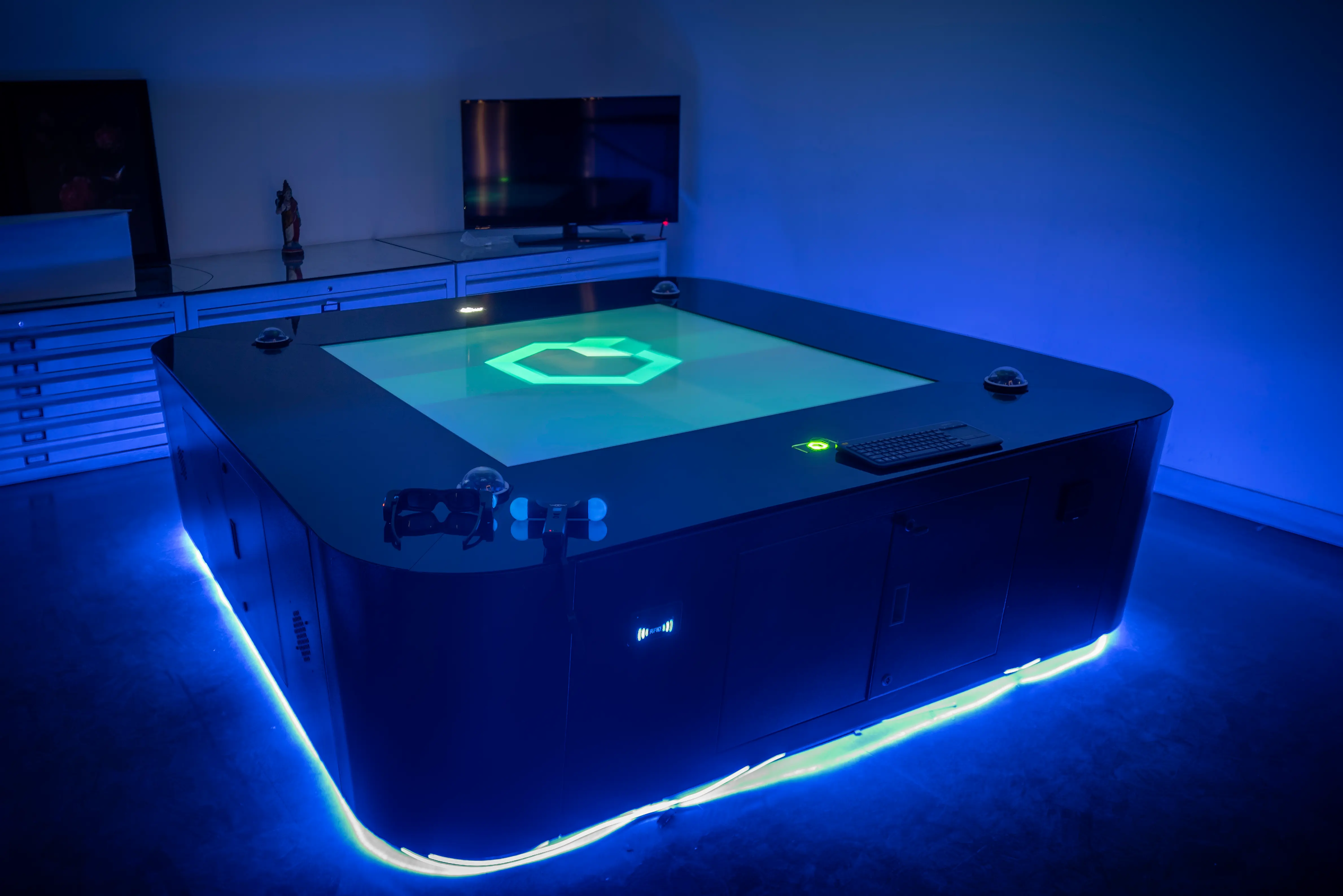 3d holographic table project