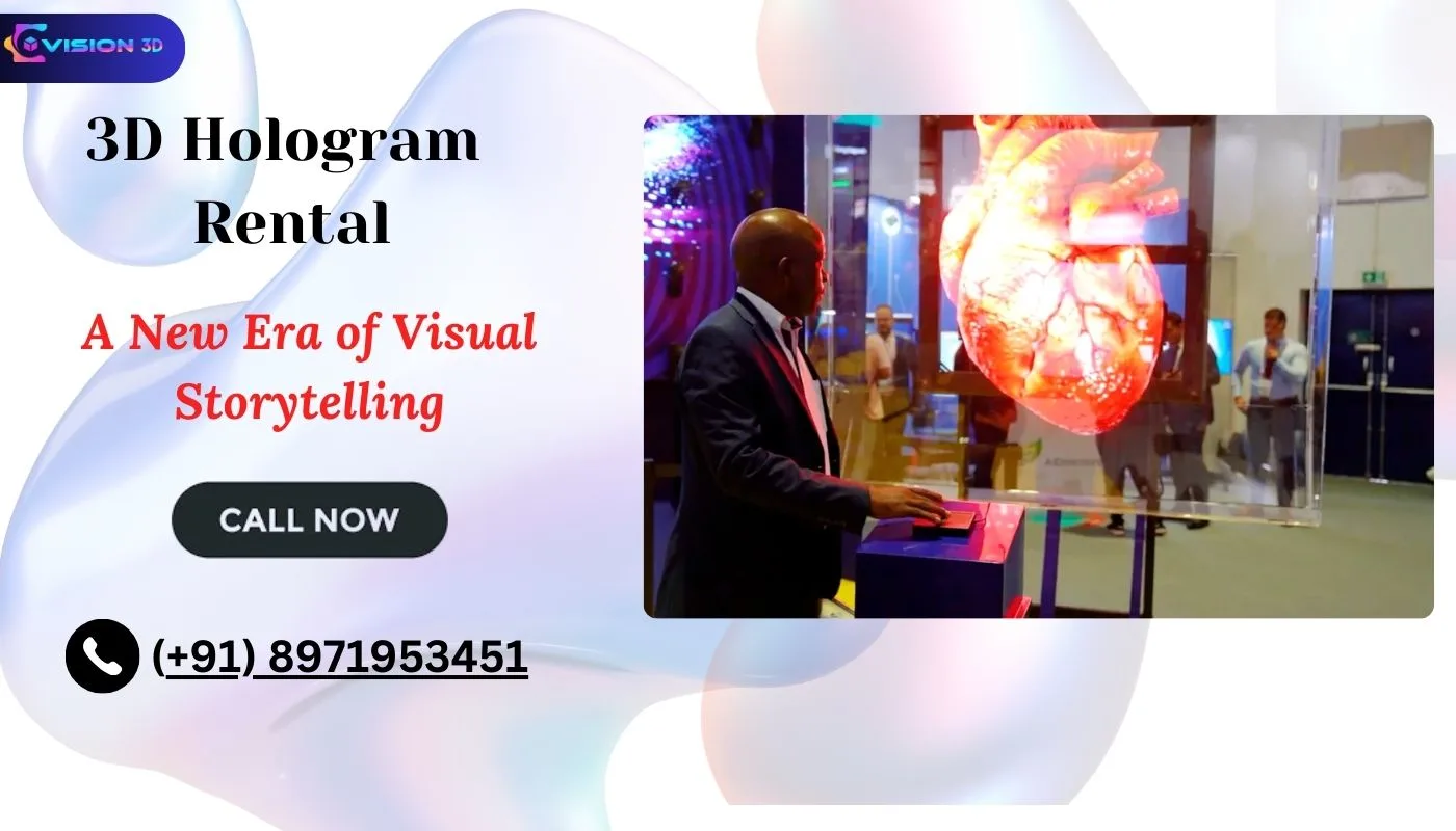 Bringing Your Brand to Life with 3D Hologram Rental – A New Era of Visual Storytelling