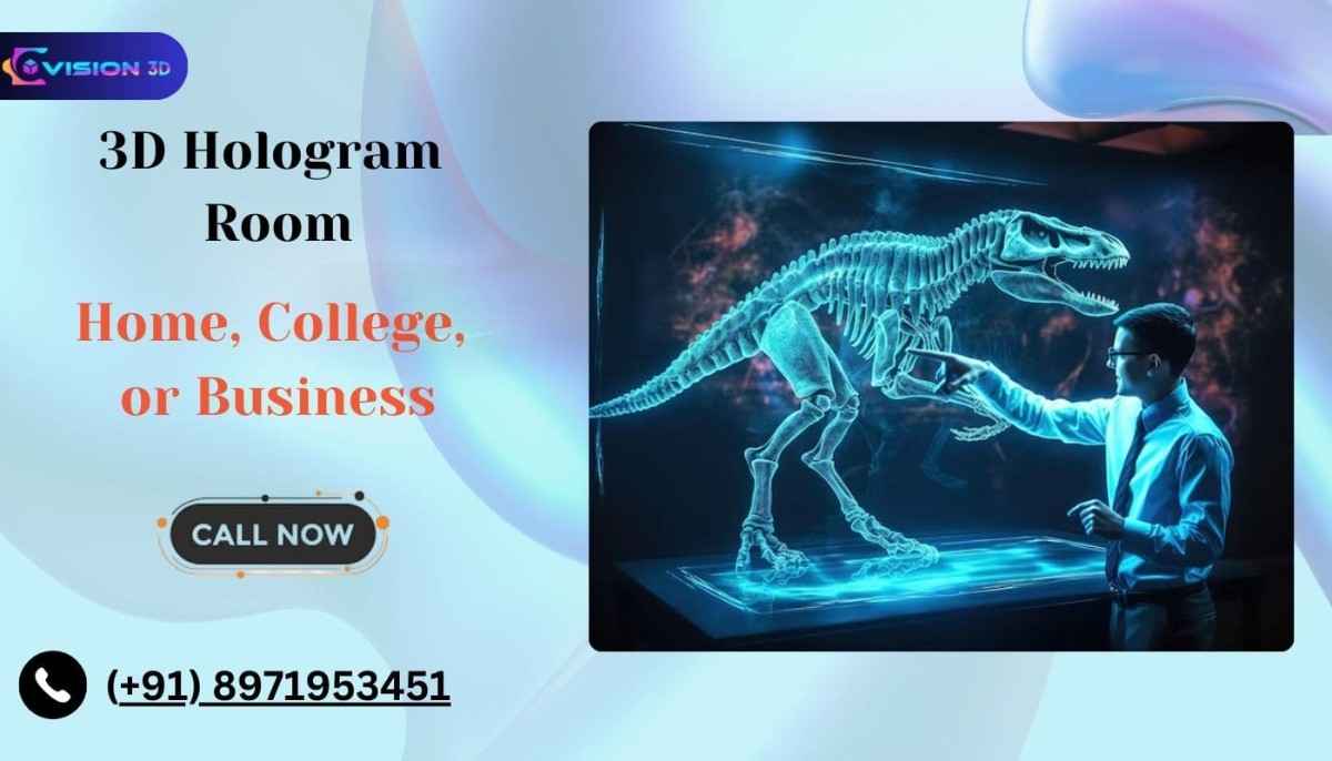 Build Your 3D Hologram Room for Home, College, or Business – Call Now Today