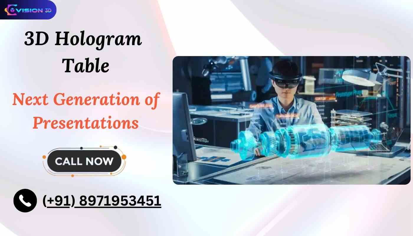 Explore the Next Generation of Presentations with a 3D Hologram Table