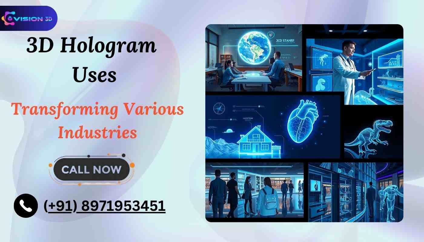 How 3D Hologram Uses are Transforming Various Industries?