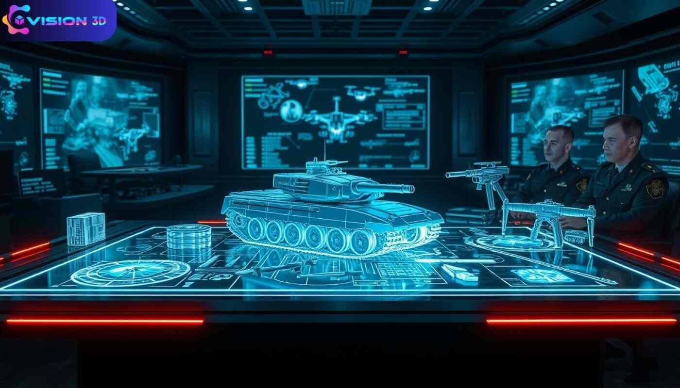Upgrade Your Defence Systems with Leading Military Hologram Companies at Vision 3D