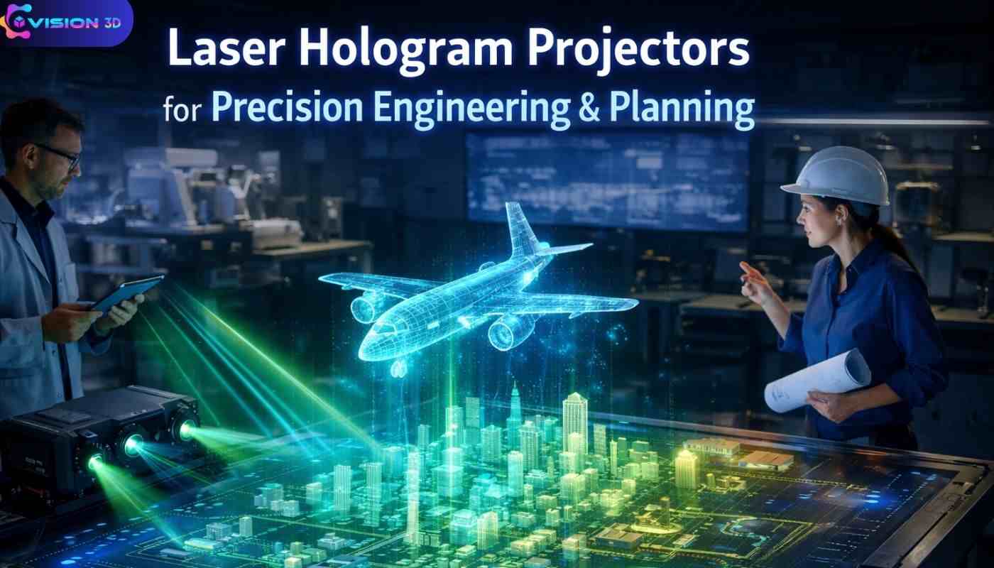 Laser Hologram Projectors for Precision Engineering & Planning 