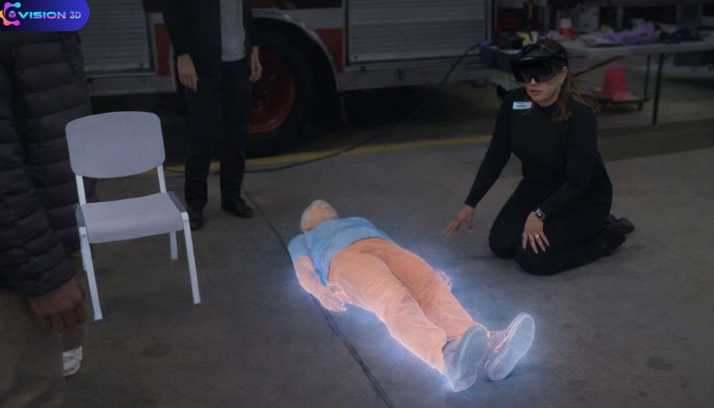 Realistic 3D Holographic Training for Emergency Services