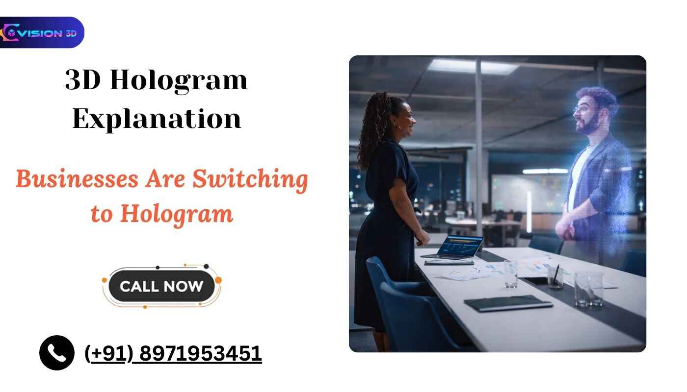 3D Hologram Explanation – Why Businesses Are Switching to Holograms?