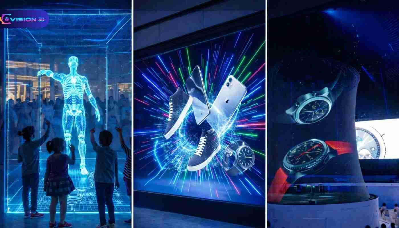 Vision 3D – Hologram Company in India for Events, Retail Displays & Product Launches