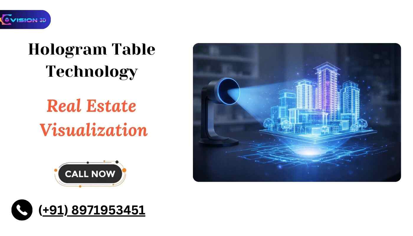 Real Estate Visualization Using Hologram Table Technology